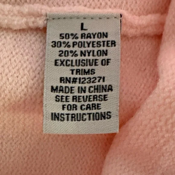 Essentials Women's Soft Pink Ribbed shorts - Picture 3 of 3